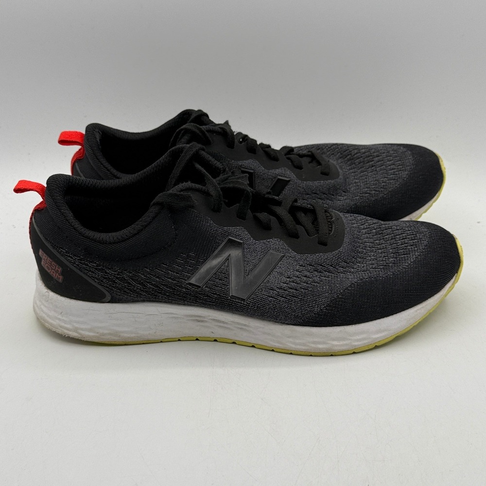 New Balance Arishi v3 Running Shoes Youth Size 7 Black Grey Lime YPARICL3